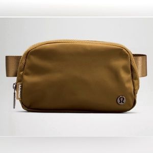 Caramel Lululemon belt bag